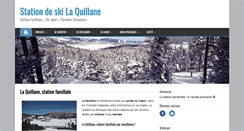 Desktop Screenshot of laquillane.fr